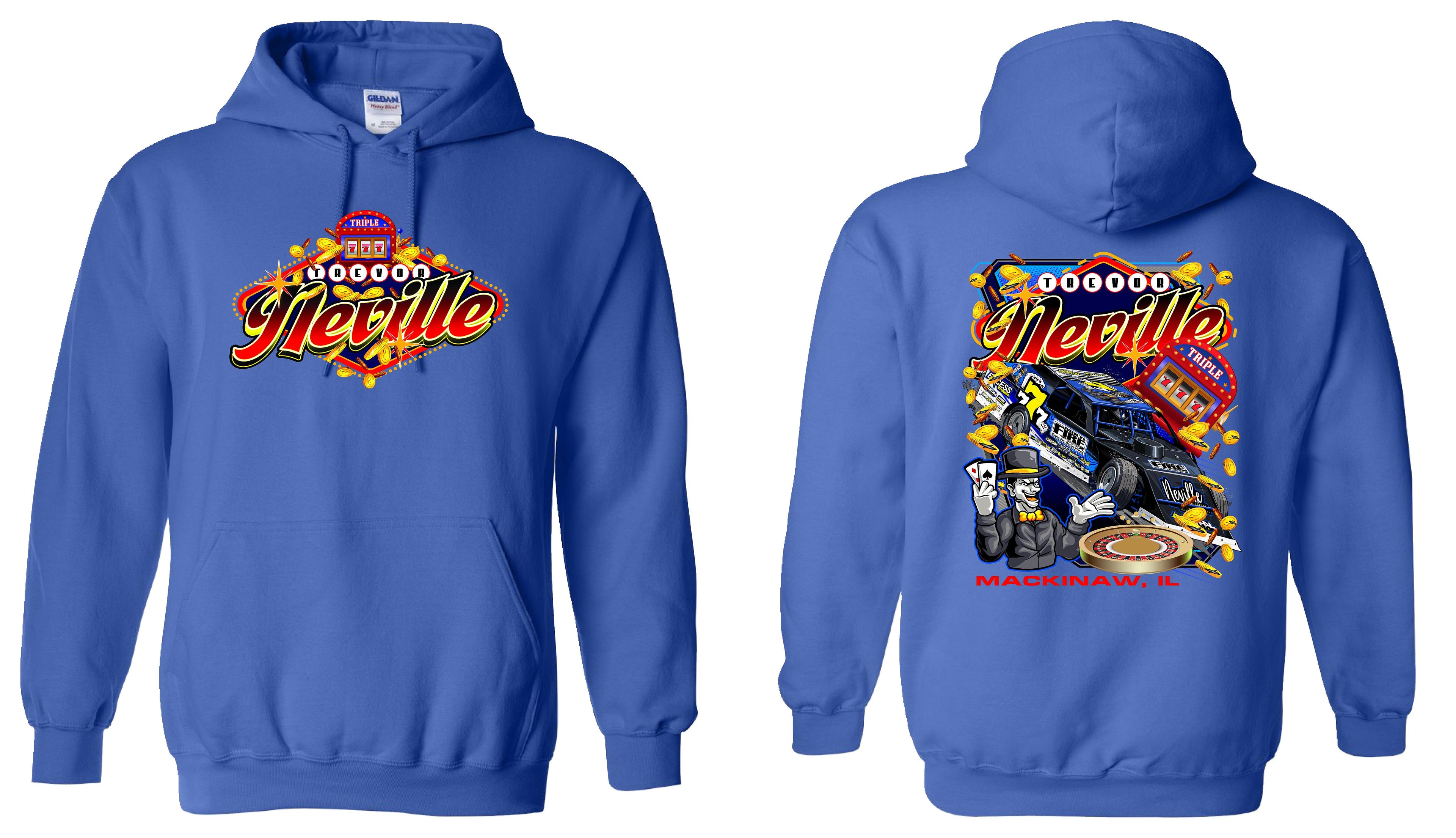 Vegas Theme Race Hoodie